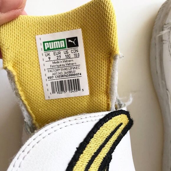 Puma x Minions Velcro sneakers VGUC size 10 - Picture 10 of 10